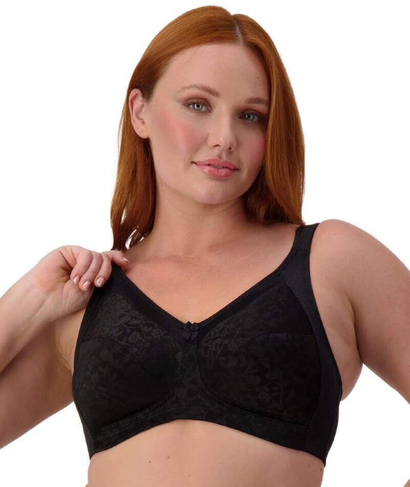 Triumph Endless Comfort Soft Cup Wire-Free Bra - Black Bras